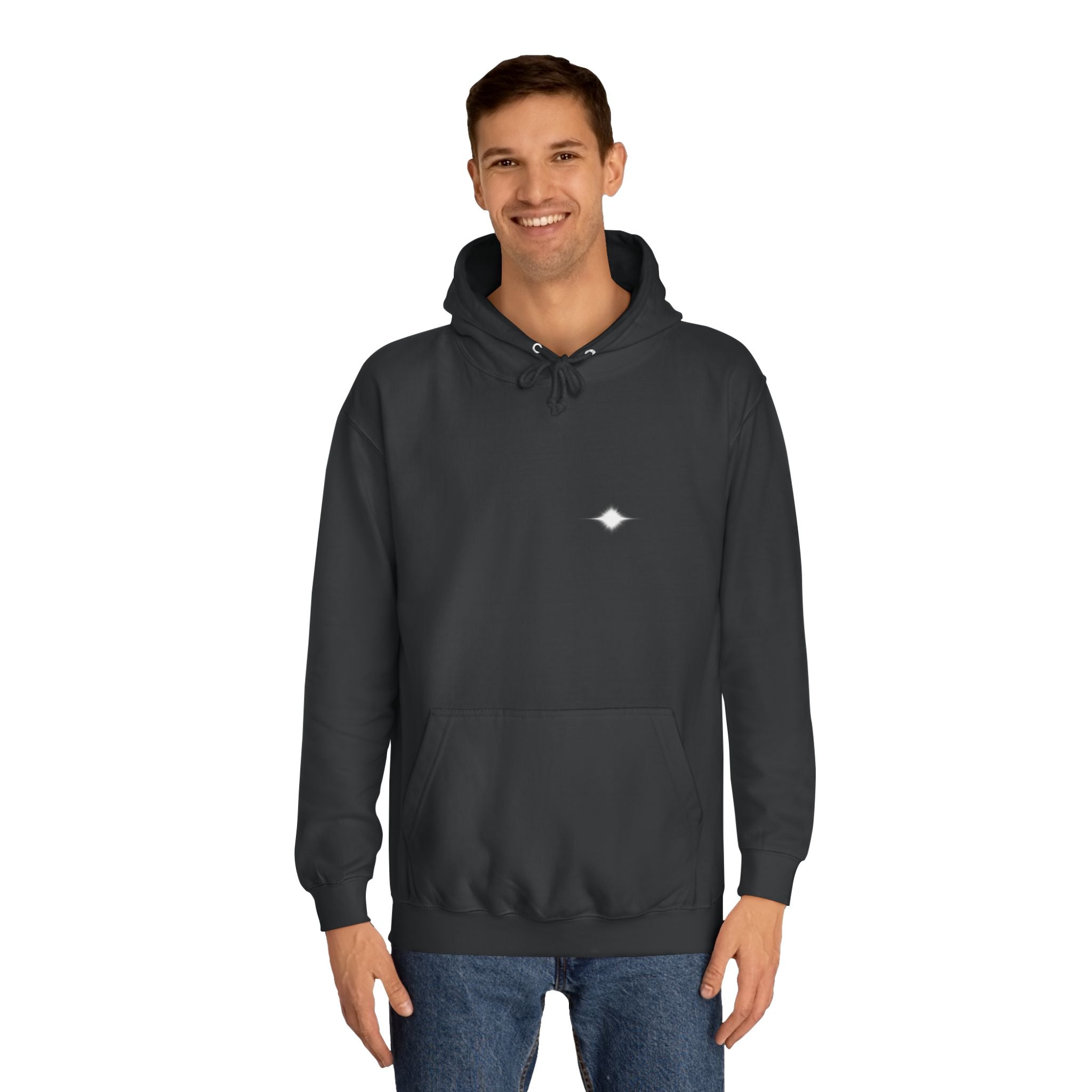 The Highest Truth - Men's Black Oversized Graphic Hoodie