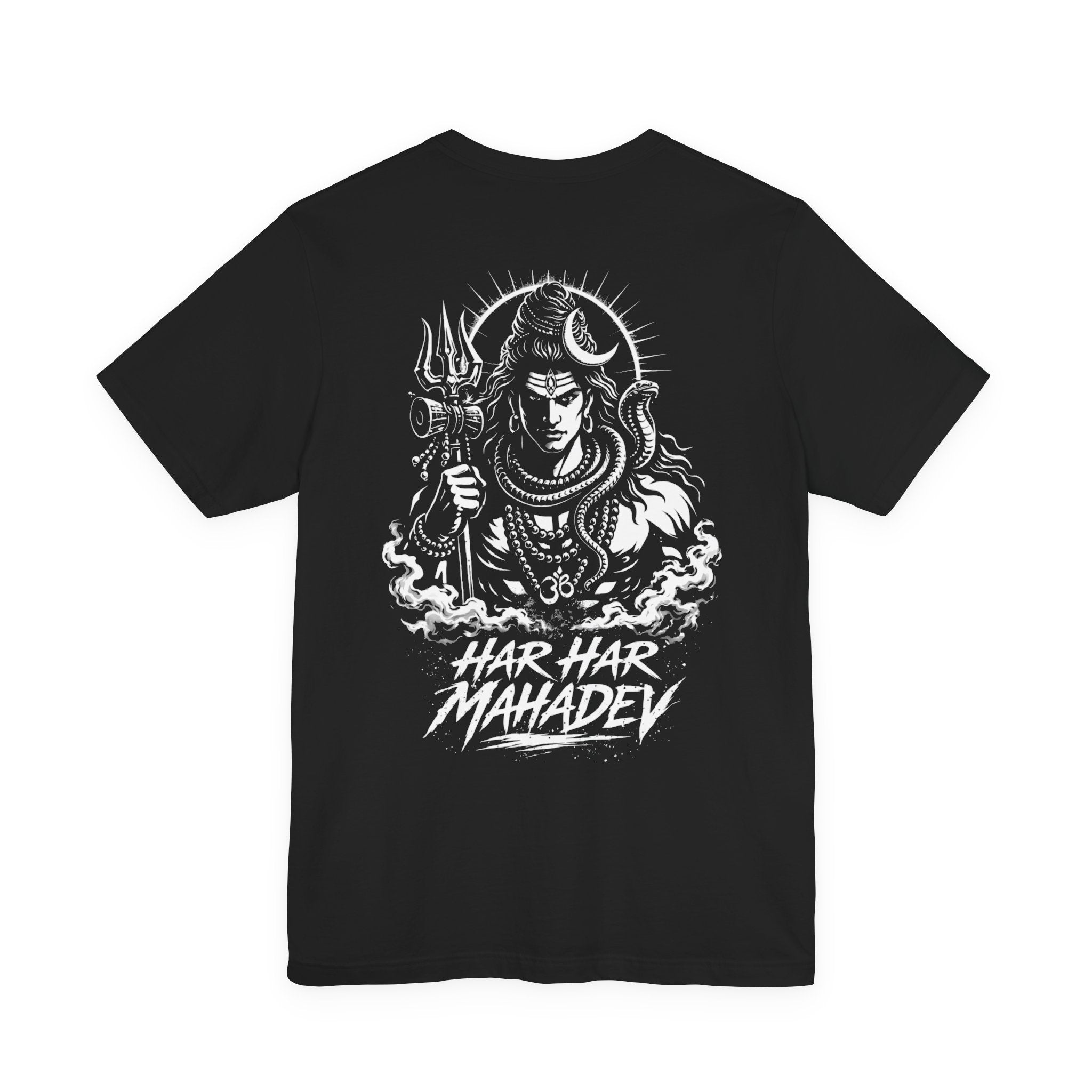 Har Har Mahadev - Lord Shiva Graphic Black Tee