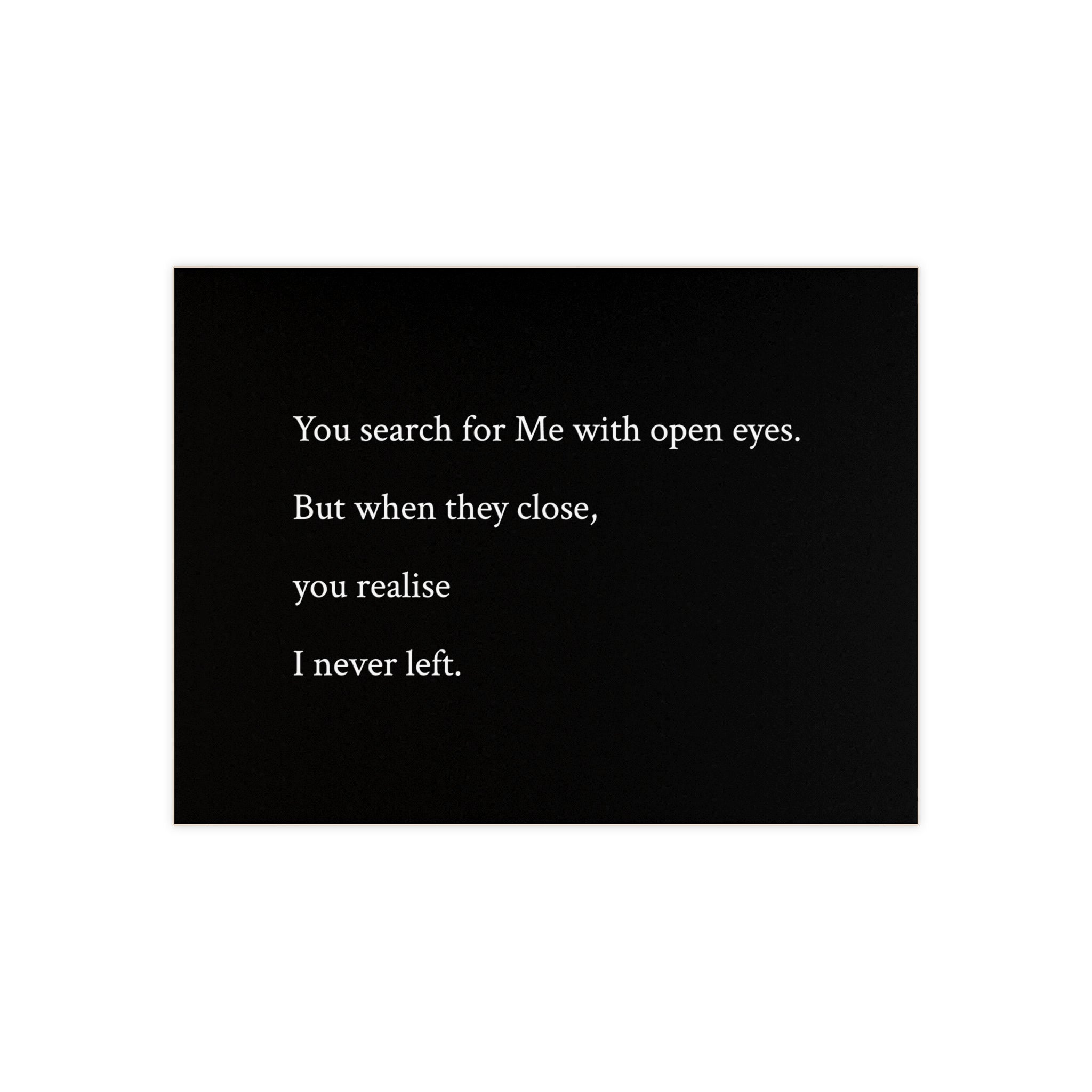 The Highest Truth - Ceramic Quote Tile