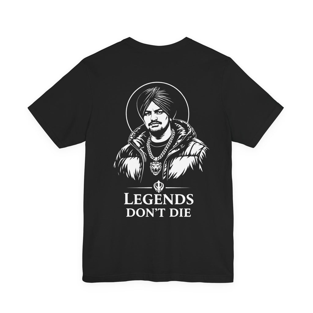 Legends Don't Die - Tribute Graphic Black Tee