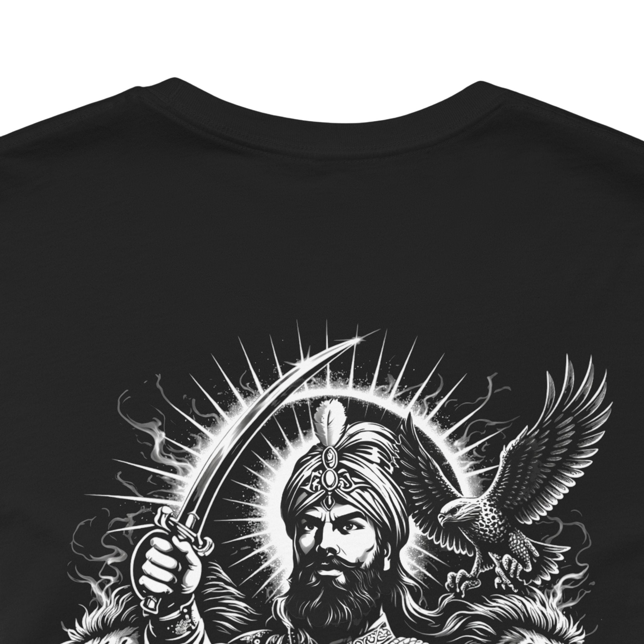 Guru Gobind Singh Ji - Akaal Graphic Black Tee