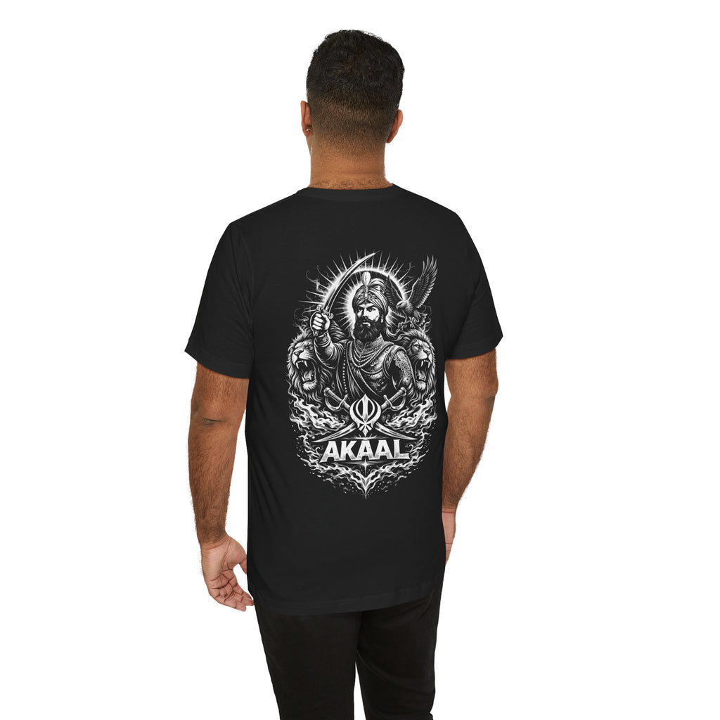 Guru Gobind Singh Ji - Akaal Graphic Black Tee