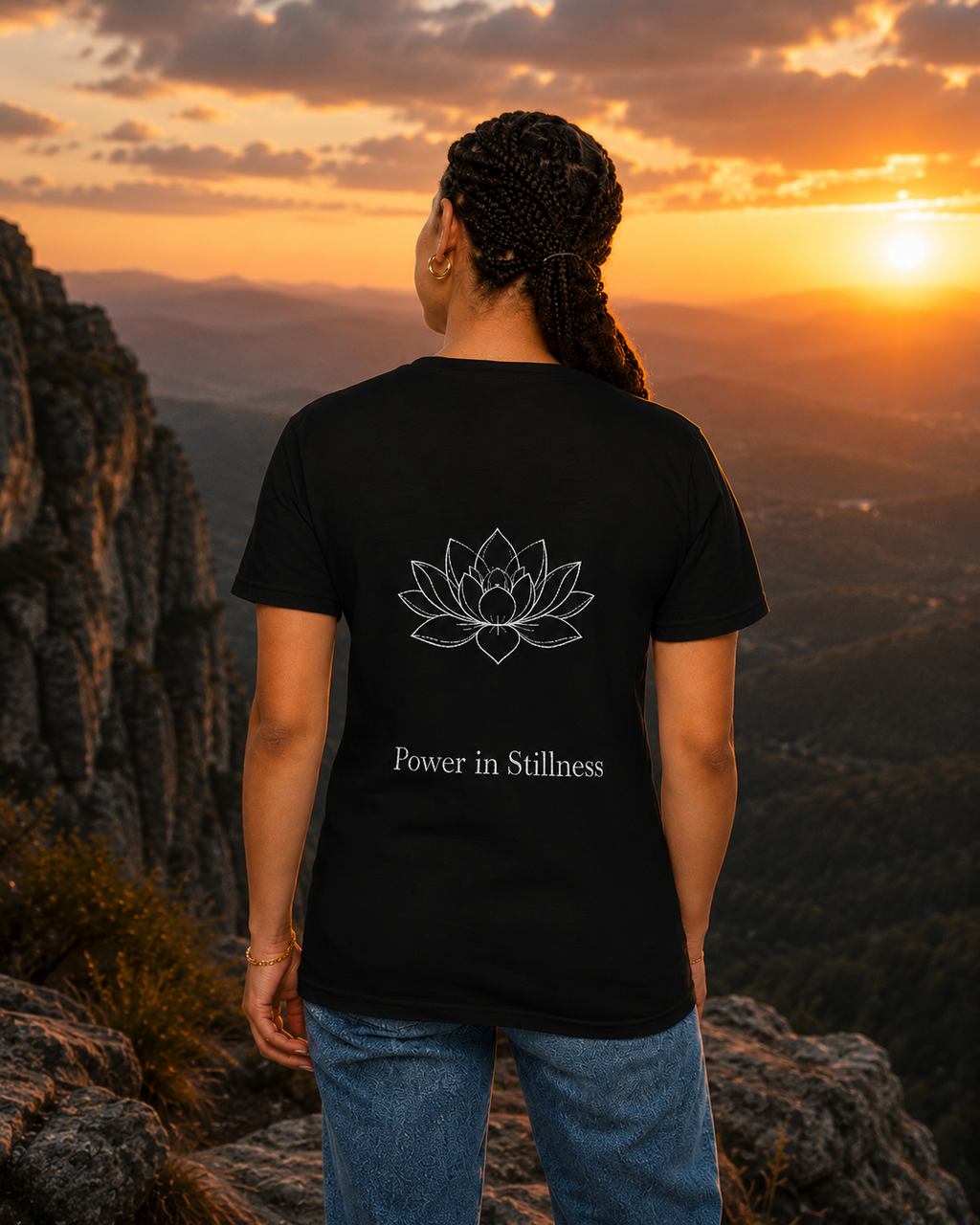 The Highest Truth - Women's Black Graphic Tee