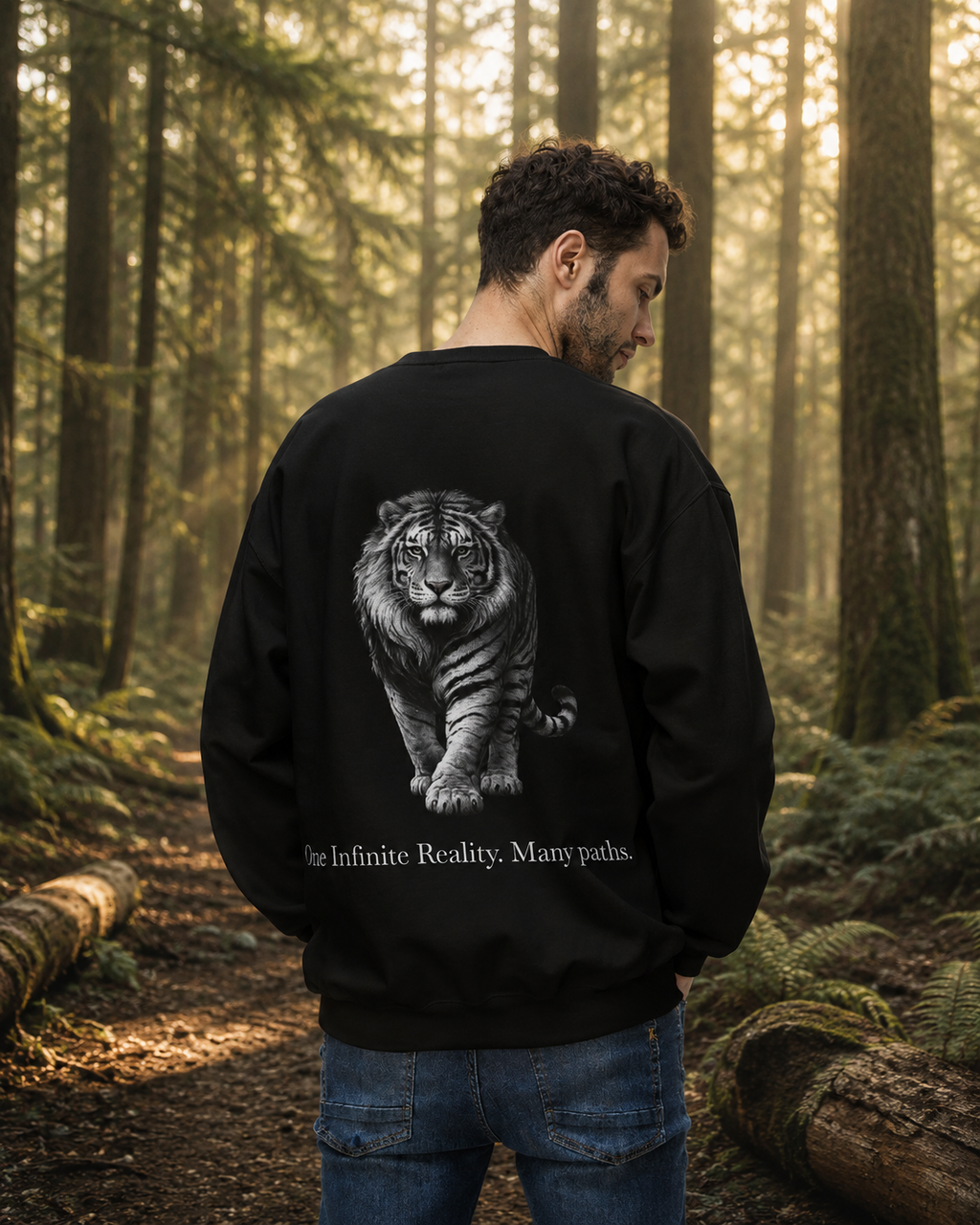 The Highest Truth — Mens Graphic Crewneck Sweatshirt