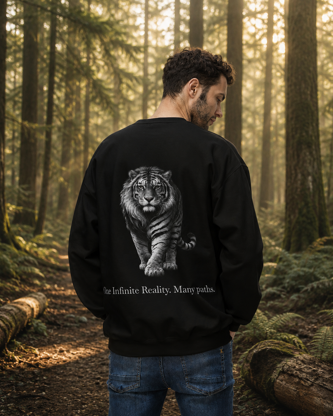 The Highest Truth — Mens Graphic Crewneck Sweatshirt