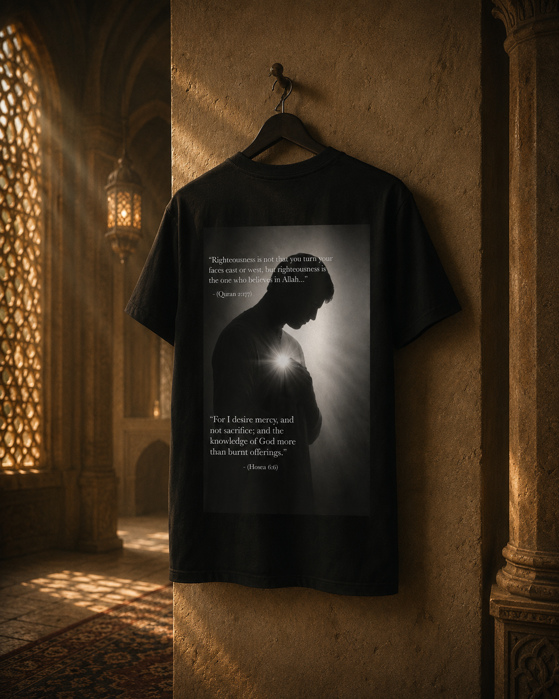 The Highest Truth - Righteousness Graphic Black Tee