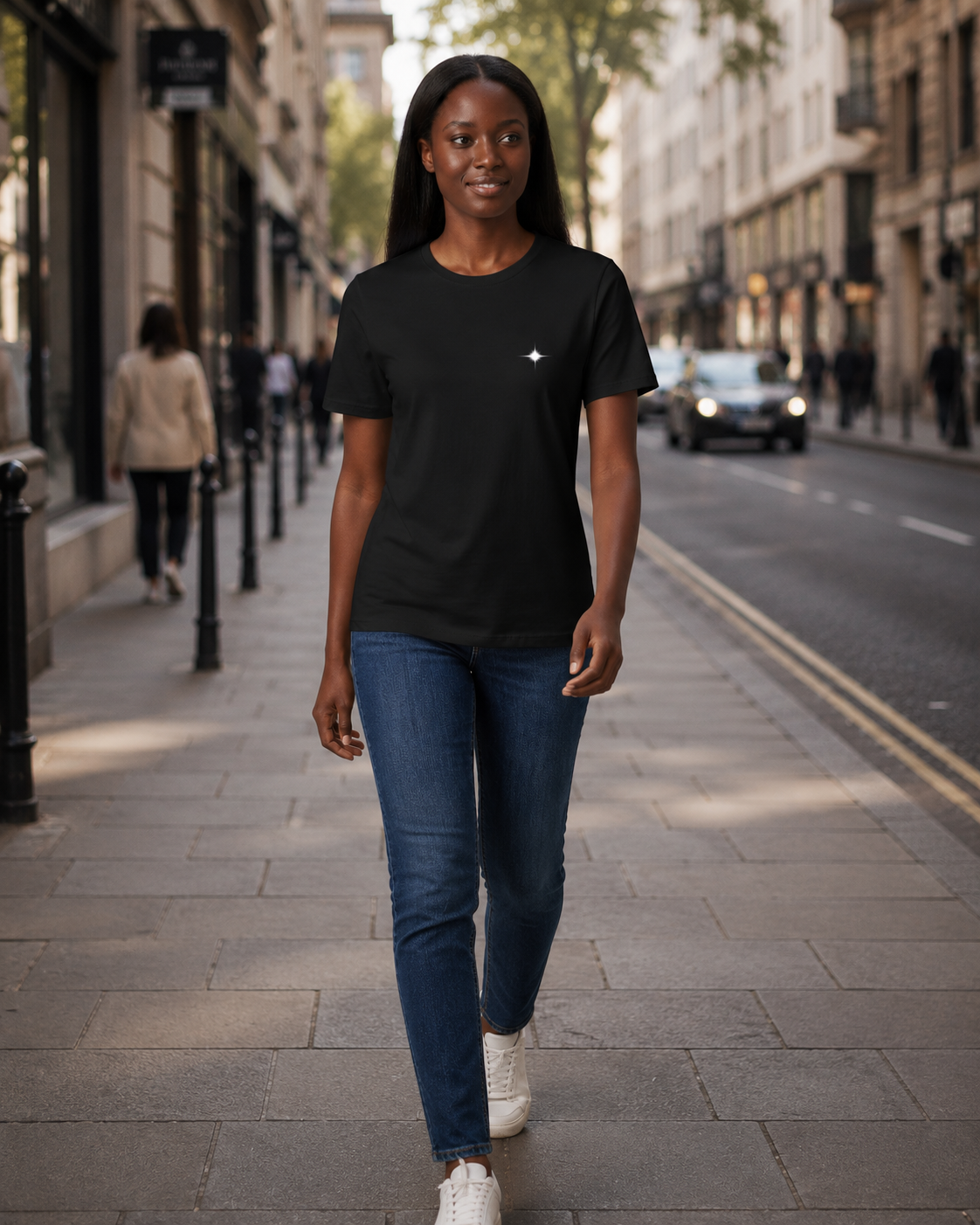 The Highest Truth - Womens Black Tee